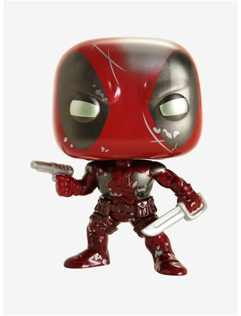 marcel 80th deadpool box lunch metallic exclusive pop|Funko Pop! Marvel 80th Anniversary Deadpool .